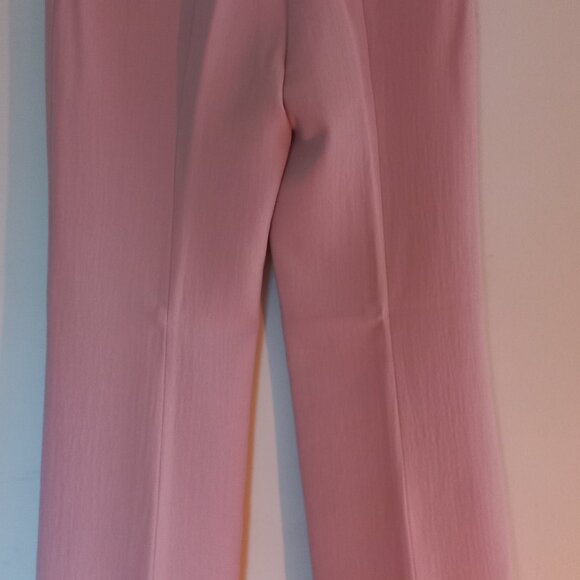 AGNONA rose pink wide leg dress pants - Picture 7 of 15